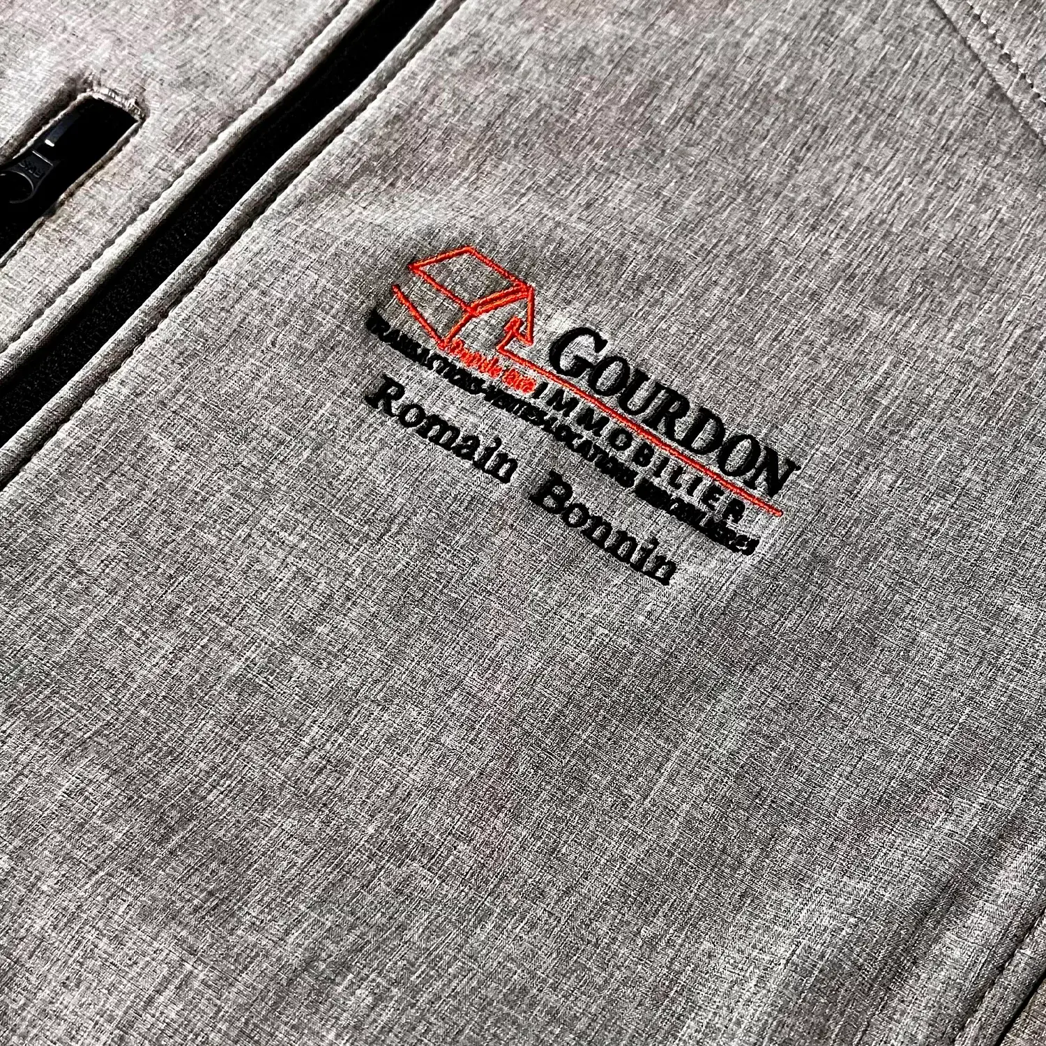 Création veste logo Gourdon Neuville